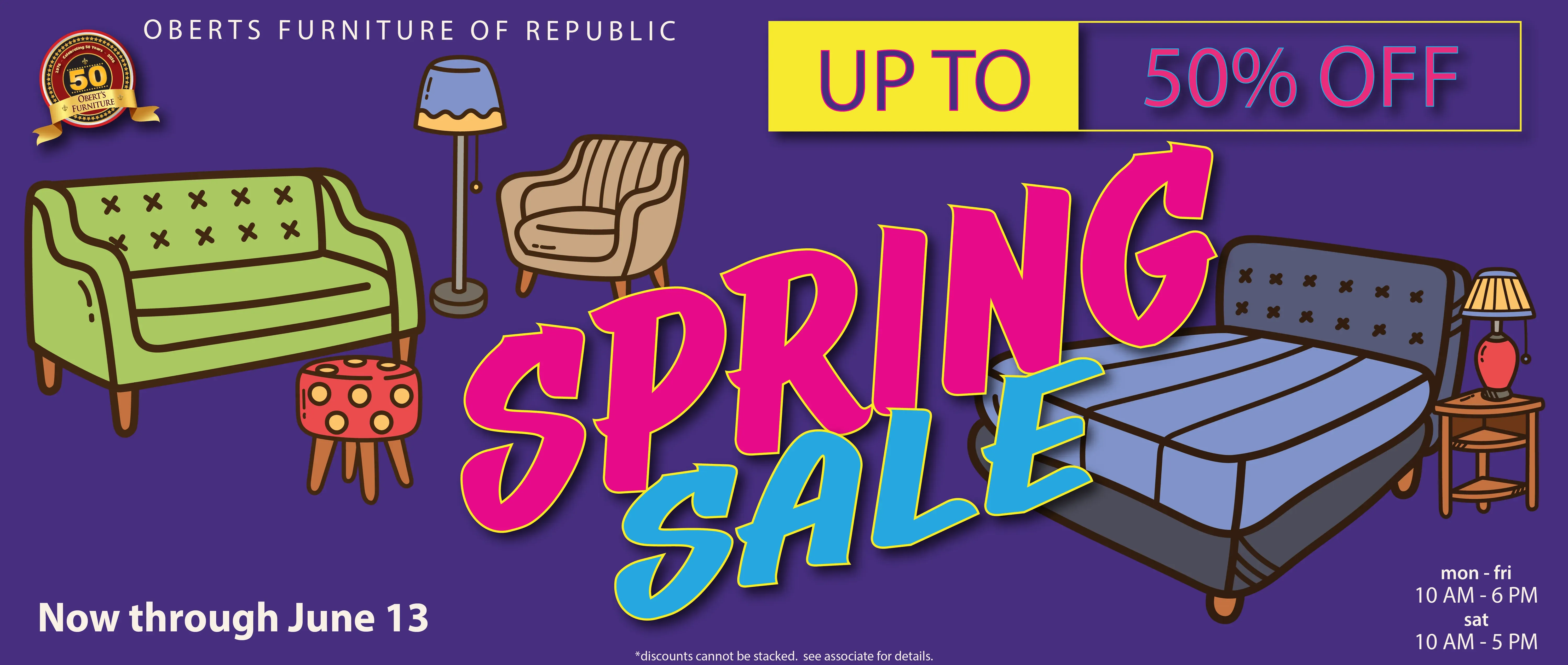 Spring Sale Going on NOW!